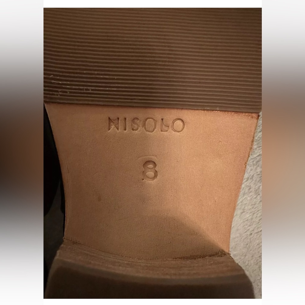 Nisolo Mia Everyday Black Ankle Booties Women’s Size 8 - Picture 12 of 16